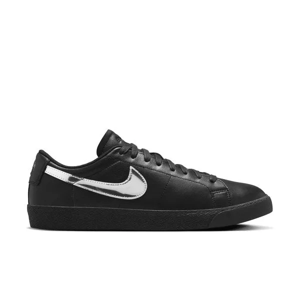 Nike SB x Dancer Skateboards Zoom Blazer Low QS Black - Metallic Silver - Black