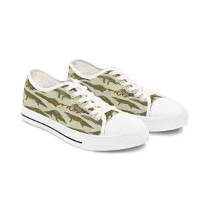 Nile Crocodile Women's Low Top Sneakers