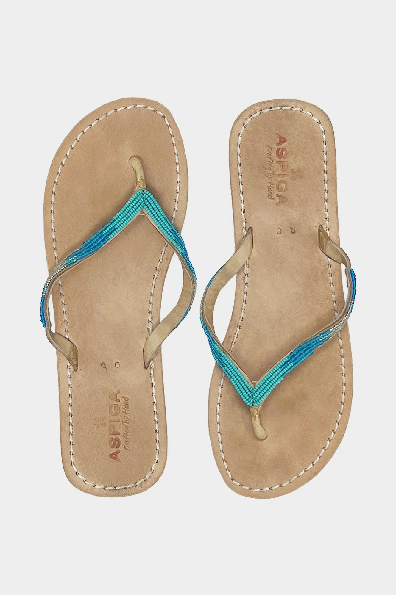 Ombre Flip Flops | Blue