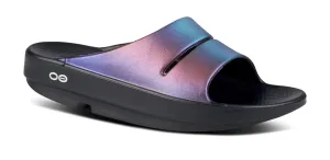 Oofos | OOahh Luxe Slide | Women's | Midnight Spectre