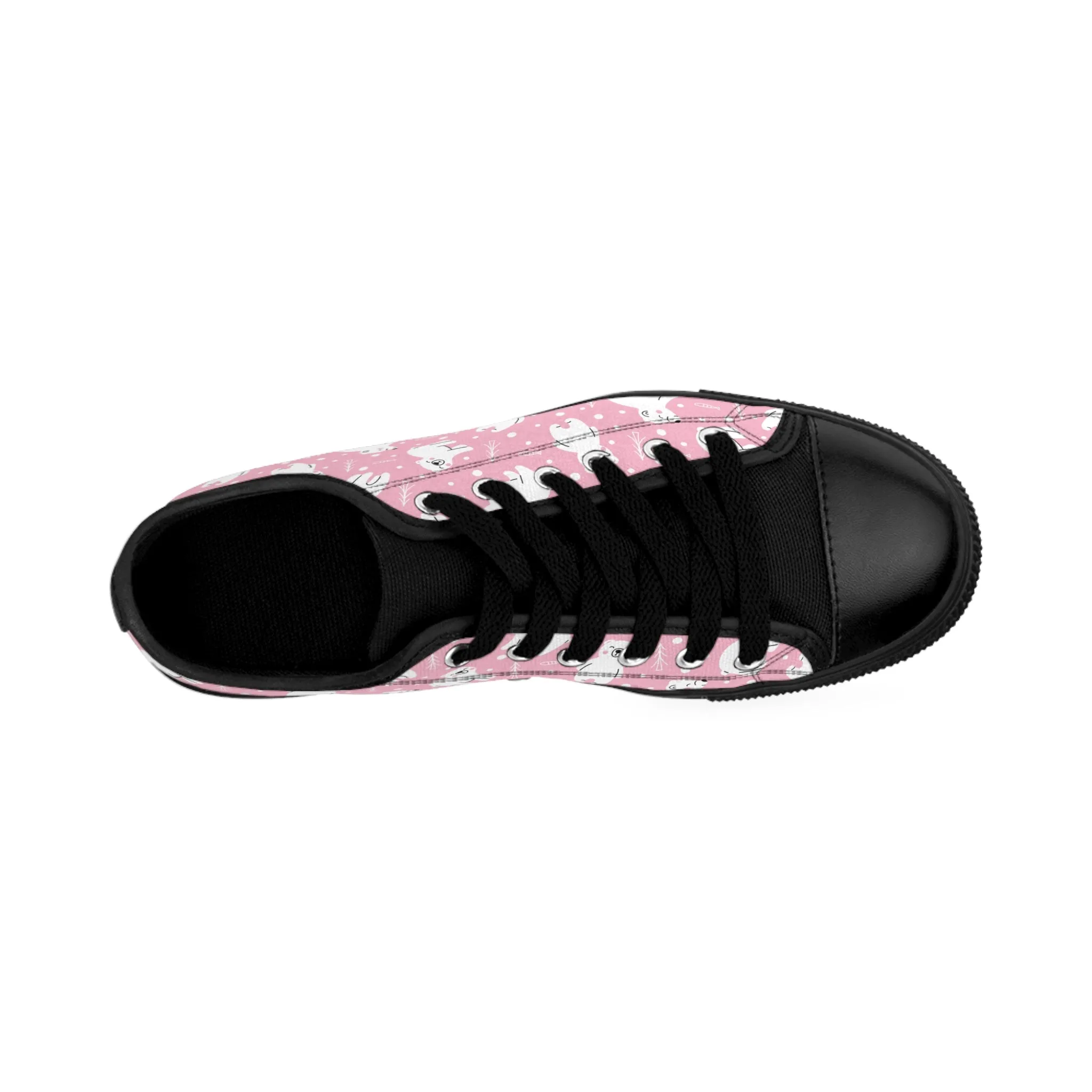 Pink Polar Bear Women's Sneakers