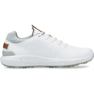 Puma IGNITE Articulate Leather Waterproof Spiked Shoes - White/Silver