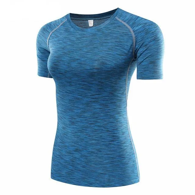 Quick Dry Short Sleeve Yoga Shirt