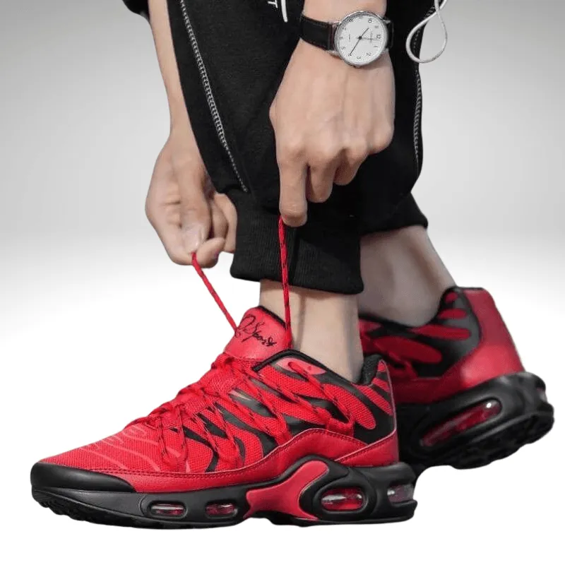 Red & Black Air Cushioned Runner