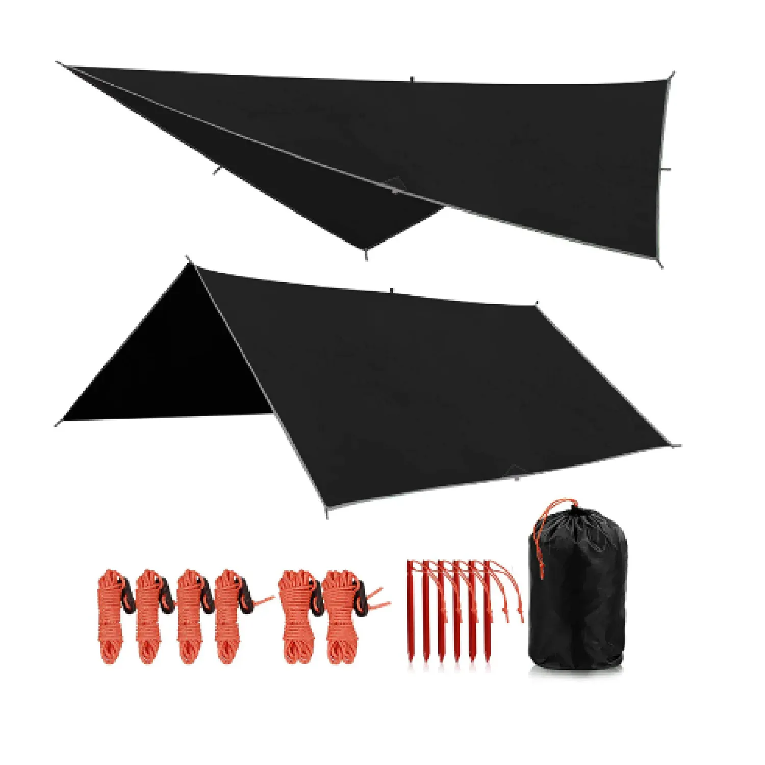 REDCAMP Hammock Rain Fly Waterproof and Lightweight | Tent Tarp for Camping