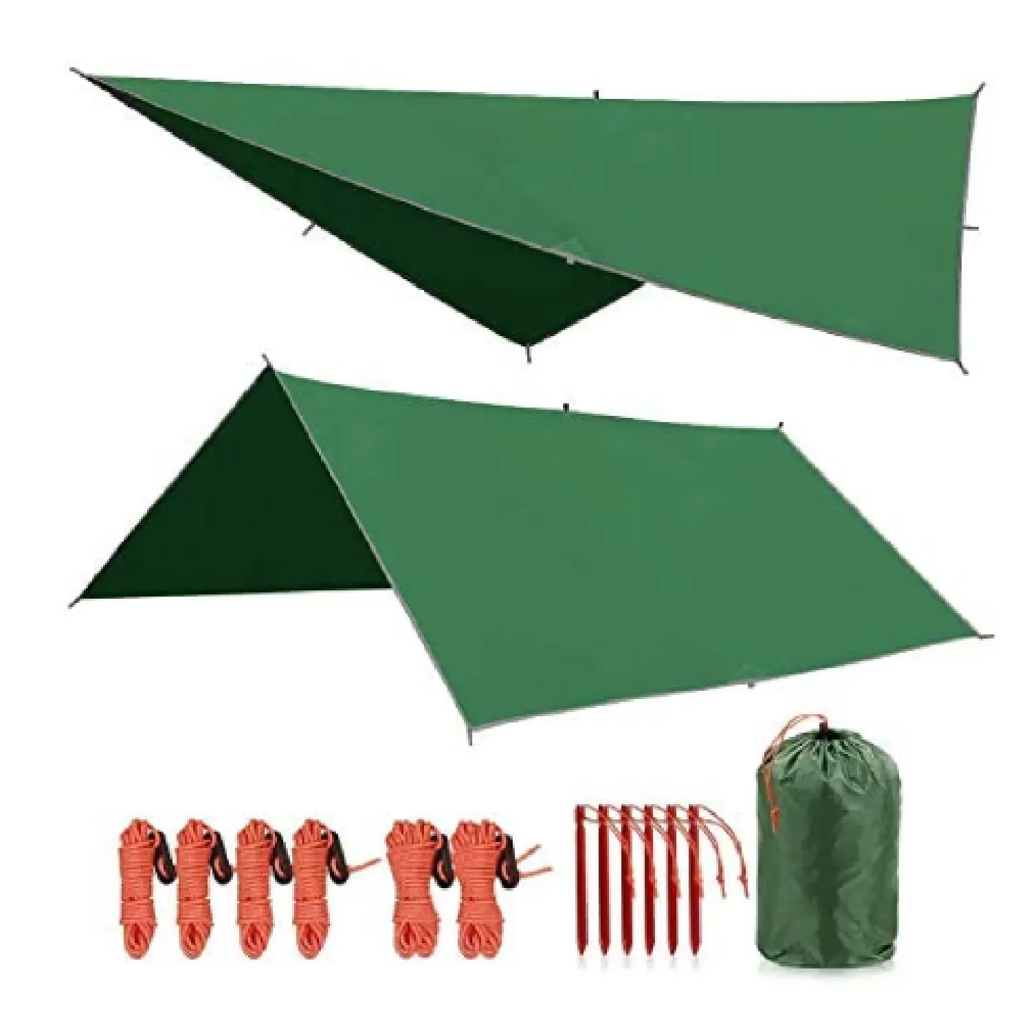 REDCAMP Hammock Rain Fly Waterproof and Lightweight | Tent Tarp for Camping