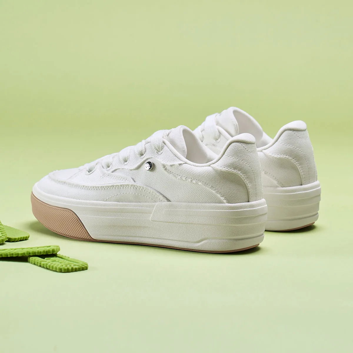 Samantha – Women's Platform Skateboarding Sneakers for Autumn