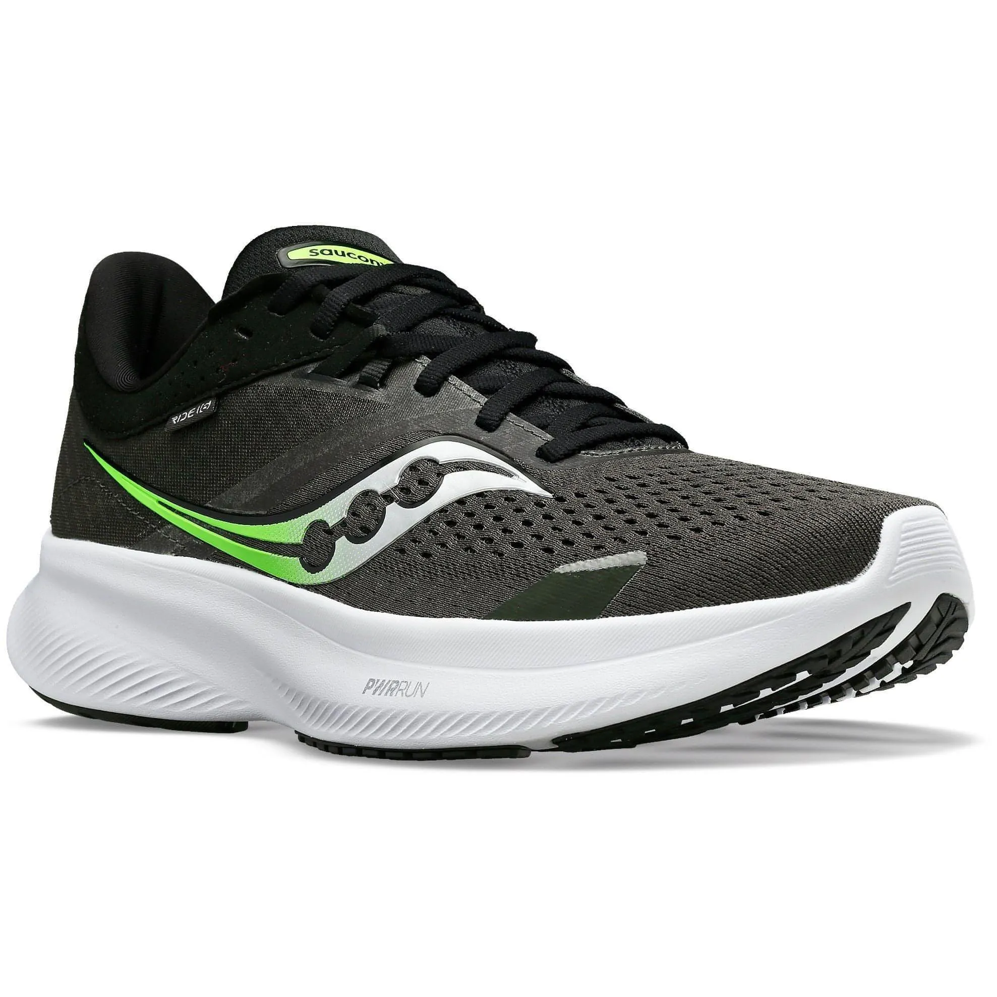 Saucony Ride 16 Mens Running Shoes - Black