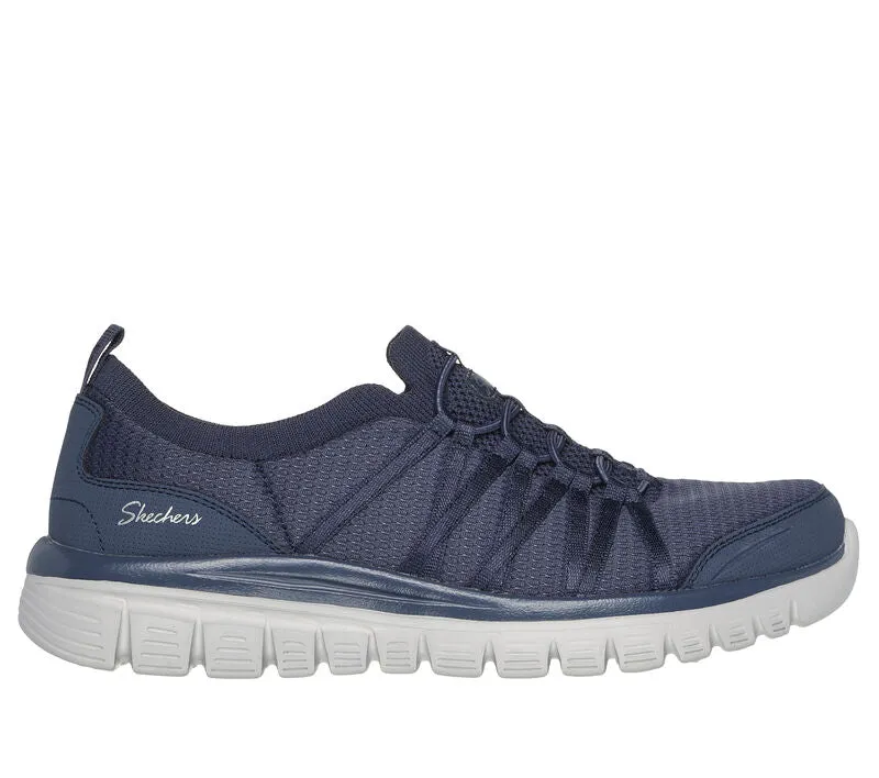 Skechers Womens Trainer Graceful-Soft Soul Navy