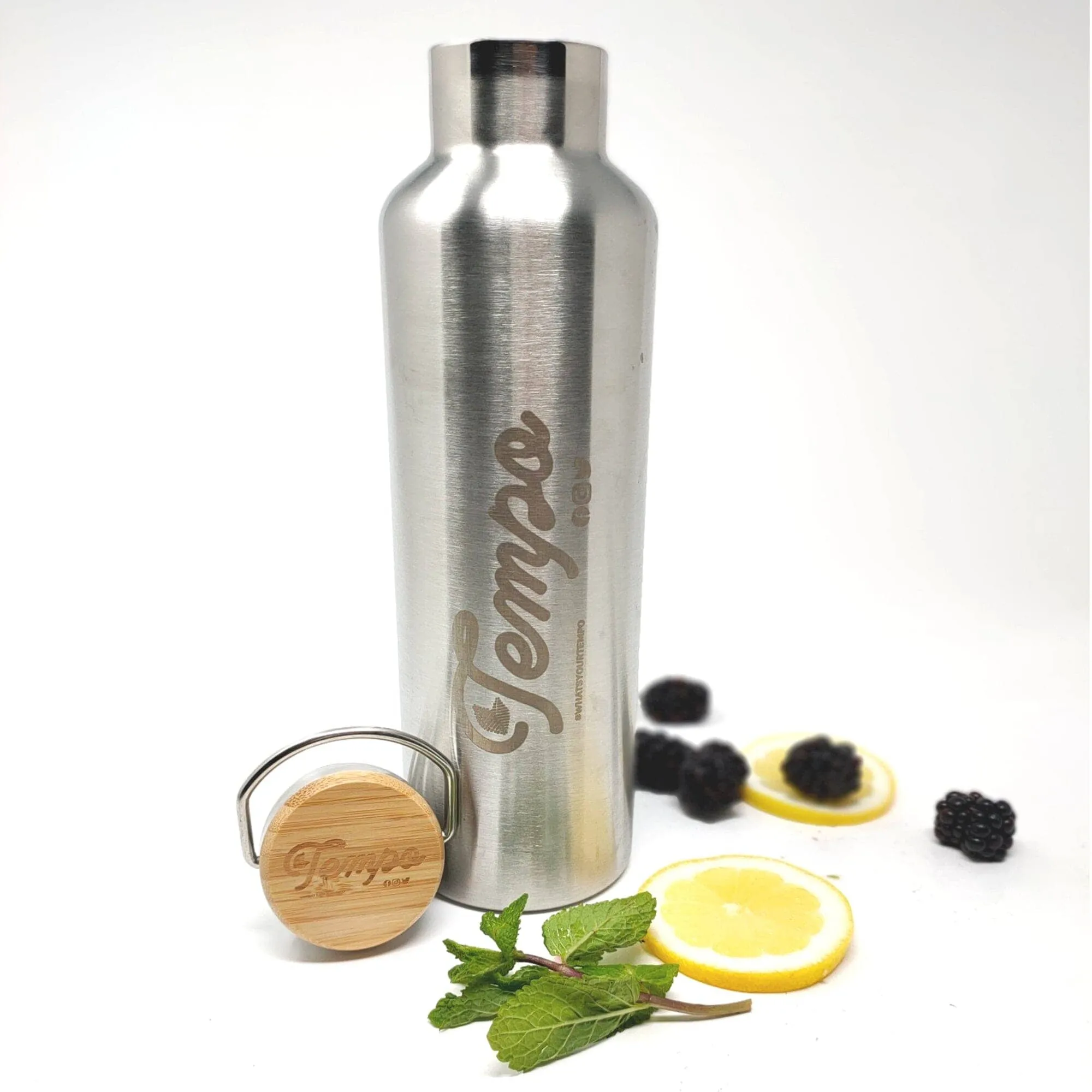 Stainless Steel Double Walled Tempo Water Bottle