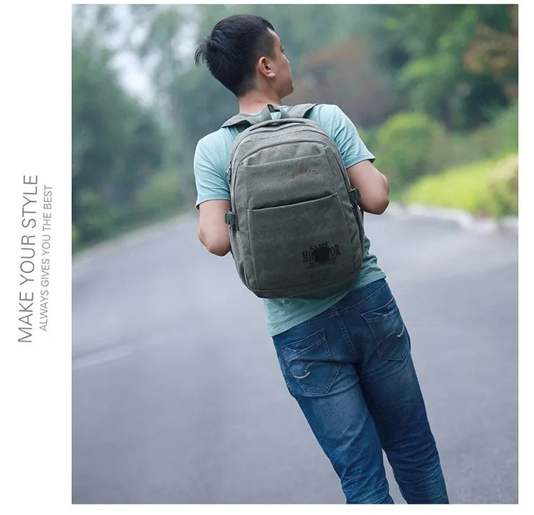 Student travel outdoor sports Swagger bag polyamide and computer bag nylon backpack