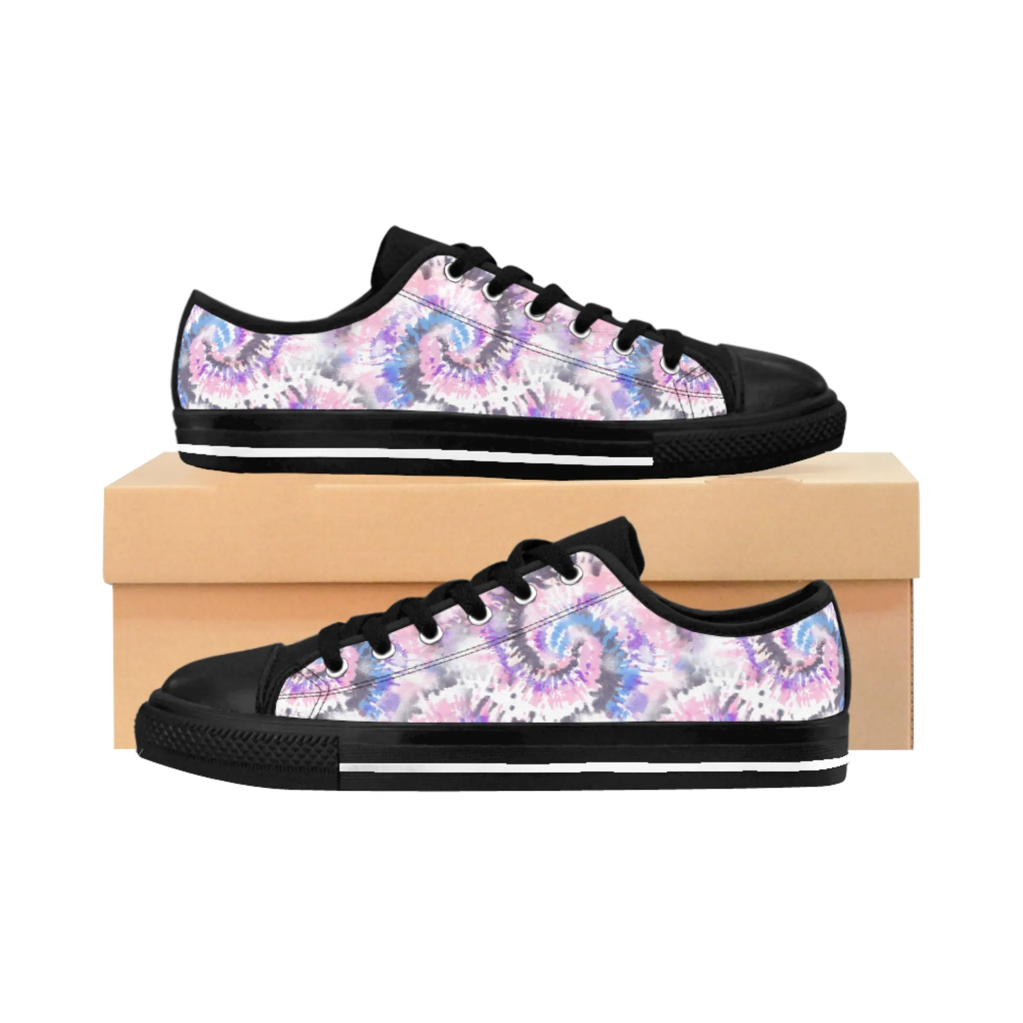 Swirl Pattern Women's Sneakers