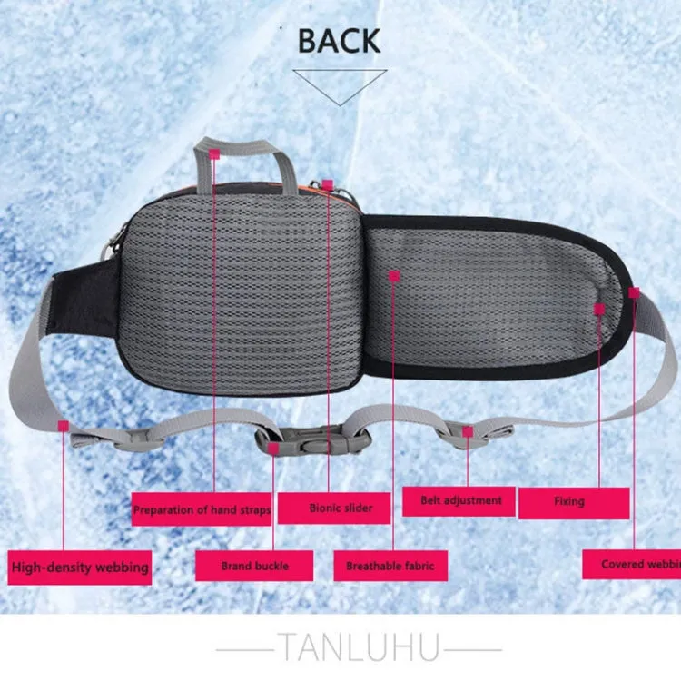 Tanluhu FK389 Outdoor Sports Waist Bag Multi-Purpose Running Water Bottle Bag Riding Carrying Case, Size: 2L(Pink)