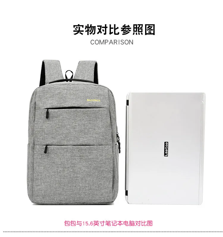 Three-piece men's large sports travel bag with nylon backpack