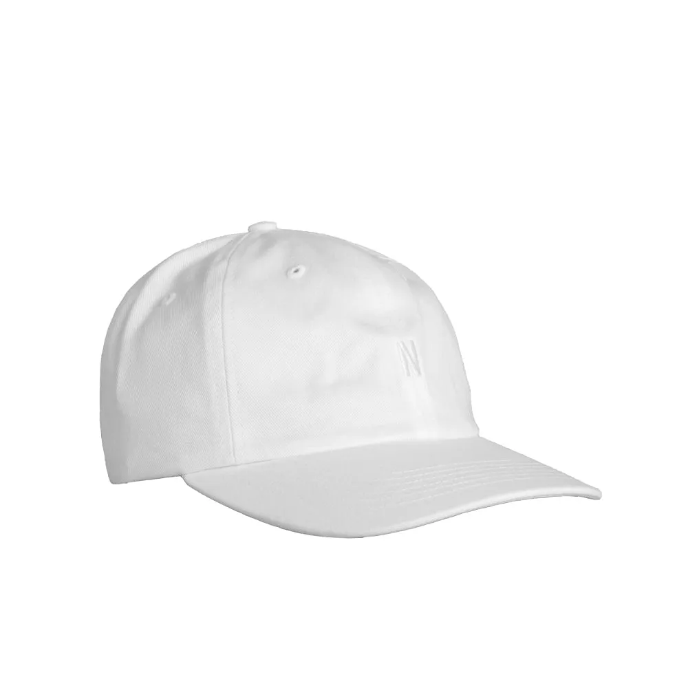 Twill Sports Cap White