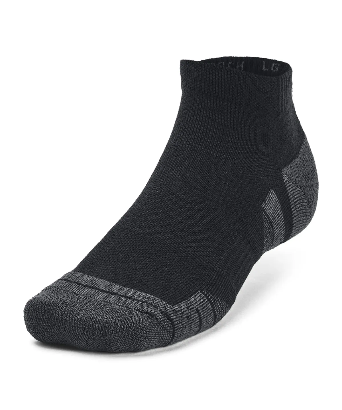 UA Performance tech 3-pack low cut socks | Black