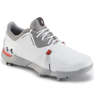 Under Armour Junior Spieth Spiked Shoes - White