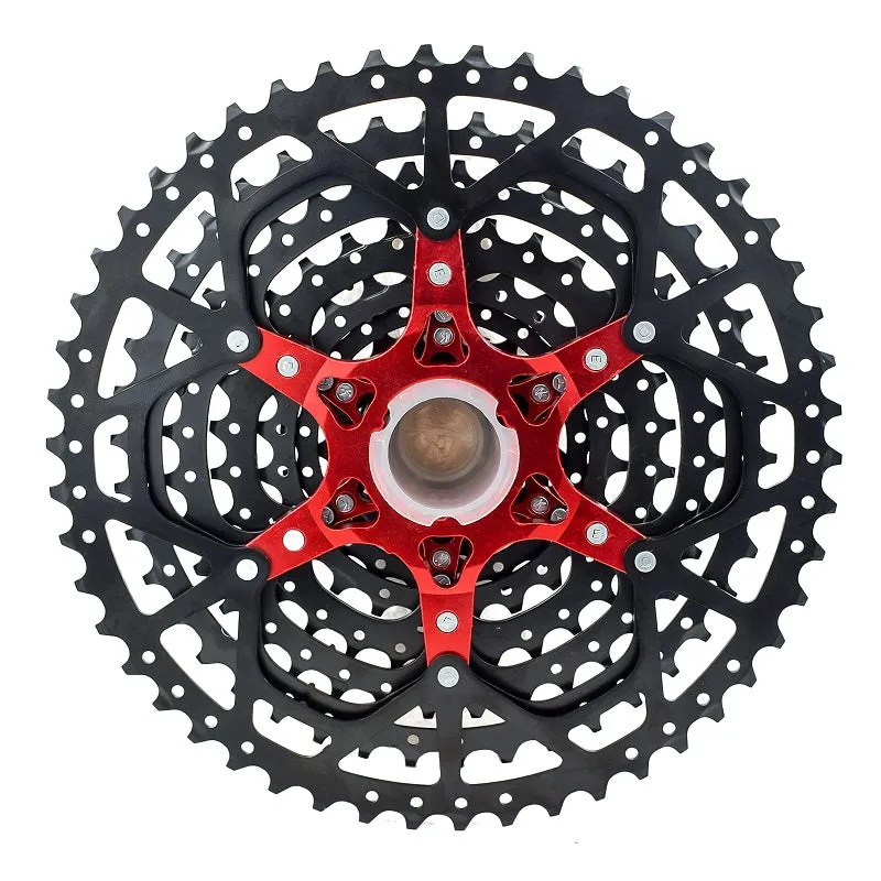 VG Sports MTB 10-Speed Aluminum Bracket Lightweight Bicycle Cassette