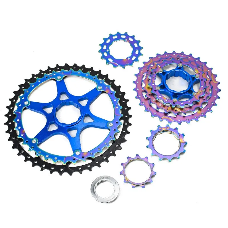 VG Sports MTB 8-Speed Aluminum Bracket Lightweight Bicycle Cassette