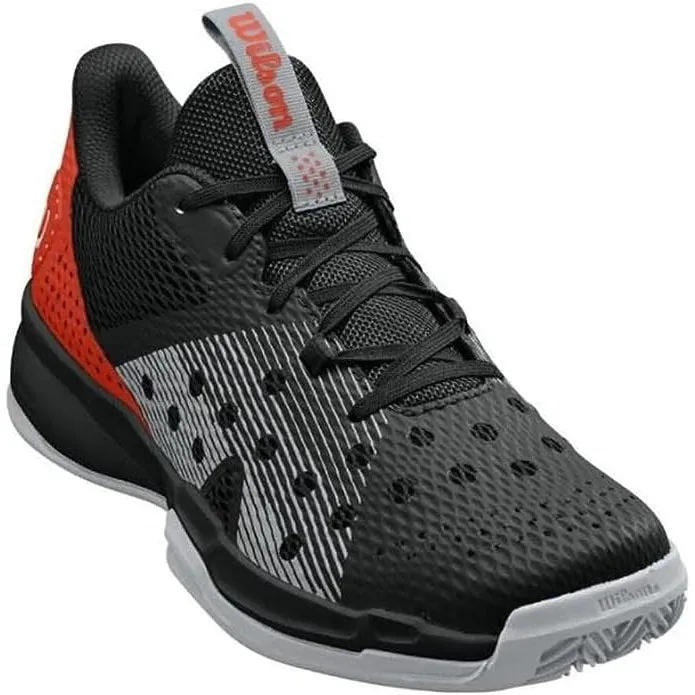 Wilson Hurakn Team Qua Black White Tennis & Padel Shoes [WS]